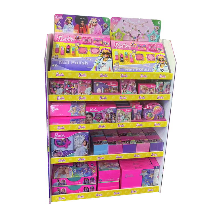 落地式纸货架：打造产品展示利器